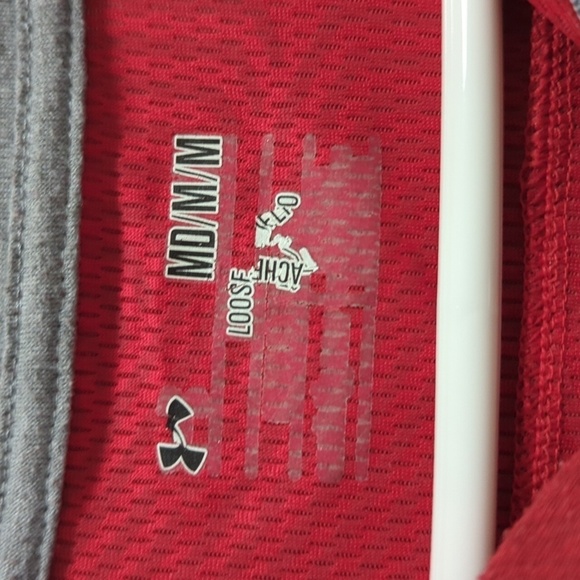 Under Armour Men's Loose Long Sleeve Polo w/1/4 Zip Size Medium - Picture 4 of 7